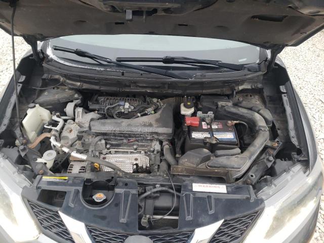 5N1AT2MV4EC858652 - 2014 NISSAN ROGUE S GRAY photo 11