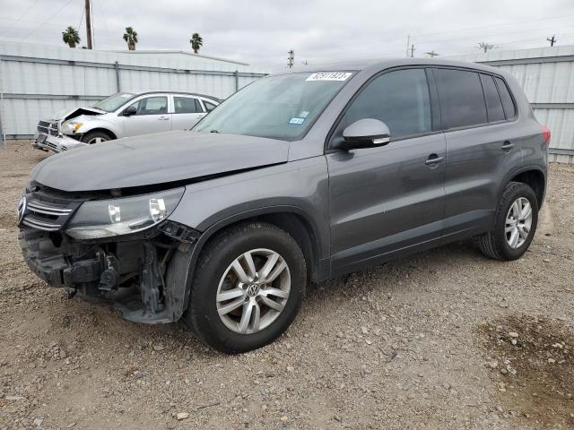 WVGAV7AX7CW085362 - 2012 VOLKSWAGEN TIGUAN S GRAY photo 1