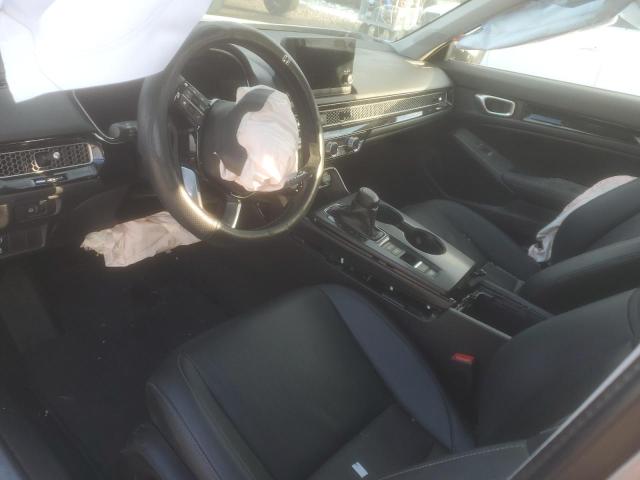 19XFL1H73PE015618 - 2023 HONDA CIVIC EXL ვერცხლისფერი ფოტო 8