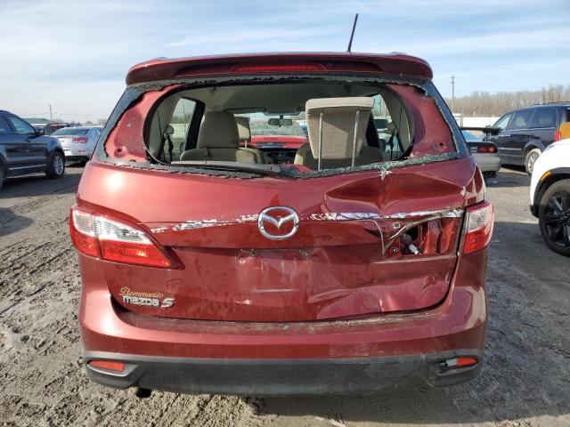 JM1CW2CL2C0141928 - 2012 MAZDA 5 RED photo 6