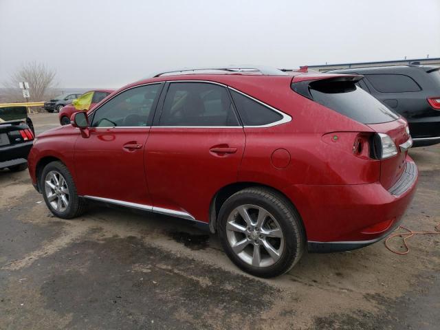 2T2ZK1BA7BC046393 - 2011 LEXUS RX 350 RED photo 2