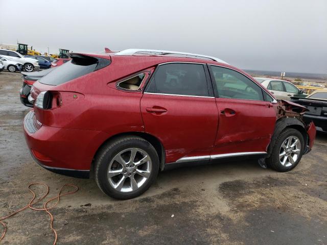 2T2ZK1BA7BC046393 - 2011 LEXUS RX 350 RED photo 3