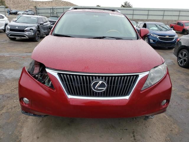 2T2ZK1BA7BC046393 - 2011 LEXUS RX 350 RED photo 5