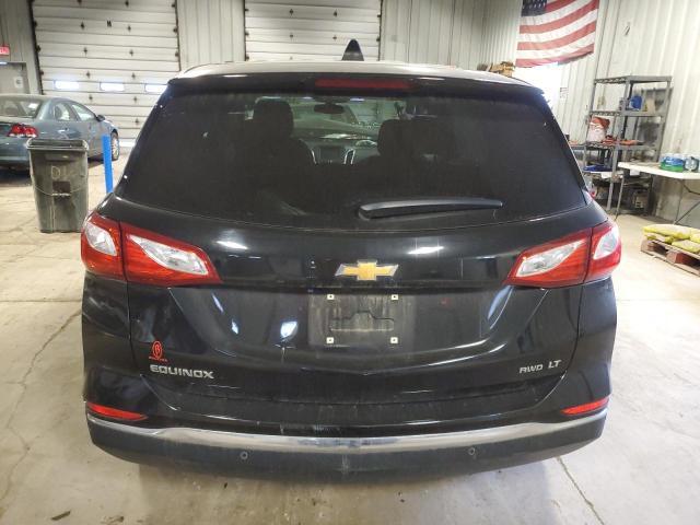 2GNAXSEV0J6204782 - 2018 CHEVROLET EQUINOX LT BLACK photo 6