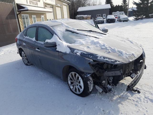 3N1AB7AP2KY311654 - 2019 NISSAN SENTRA S GRAY photo 4