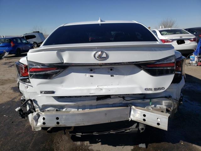 JTHBZ1BL3KA018371 - 2019 LEXUS GS 350 BASE WHITE photo 6