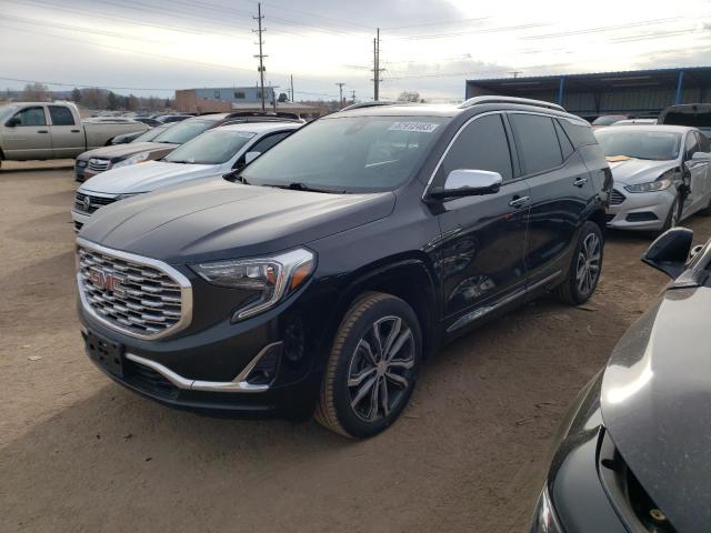 3GKALXEX1KL183459 - 2019 GMC TERRAIN DENALI BLACK photo 1