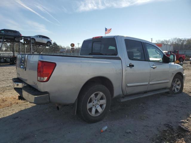 1N6AA07A74N593202 - 2004 NISSAN TITAN XE SILVER photo 3