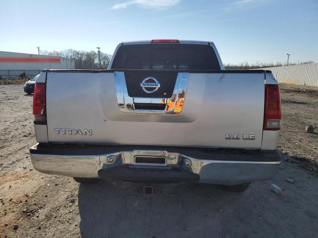 1N6AA07A74N593202 - 2004 NISSAN TITAN XE SILVER photo 6