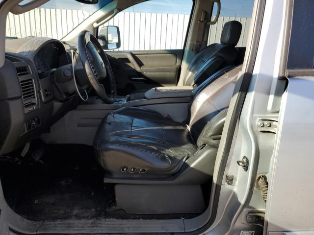 1N6AA07A74N593202 - 2004 NISSAN TITAN XE SILVER photo 7