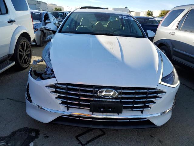 KMHL24JJ9PA071154 - 2023 HYUNDAI SONATA HYBRID WHITE photo 5