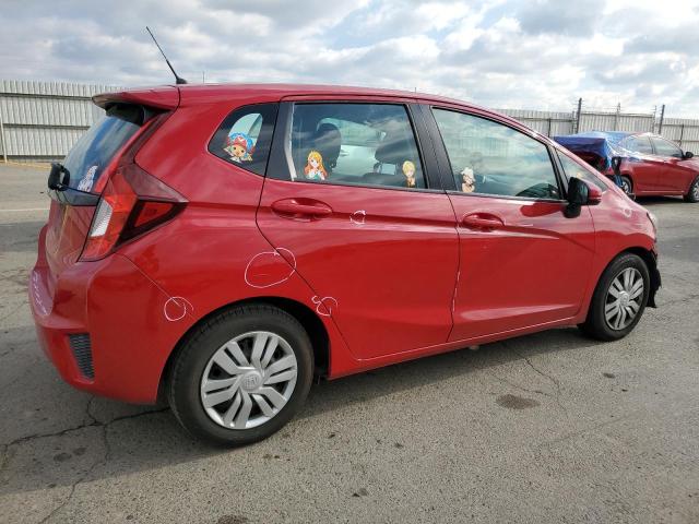 3HGGK5H59FM786619 - 2015 HONDA FIT LX RED photo 3