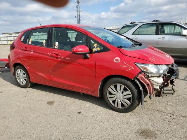 3HGGK5H59FM786619 - 2015 HONDA FIT LX RED photo 4