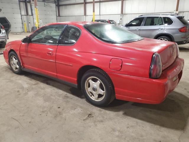 2G1WW12E049466913 - 2004 CHEVROLET MONTE CARL LS RED photo 2