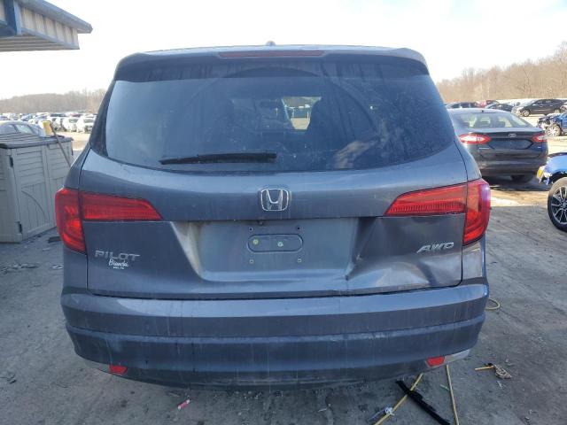 5FNYF6H33GB103539 - 2016 HONDA PILOT EX GRAY photo 6