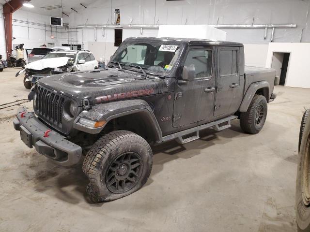 1C6JJTBG4ML623453 - 2021 JEEP GLADIATOR RUBICON BLACK photo 1