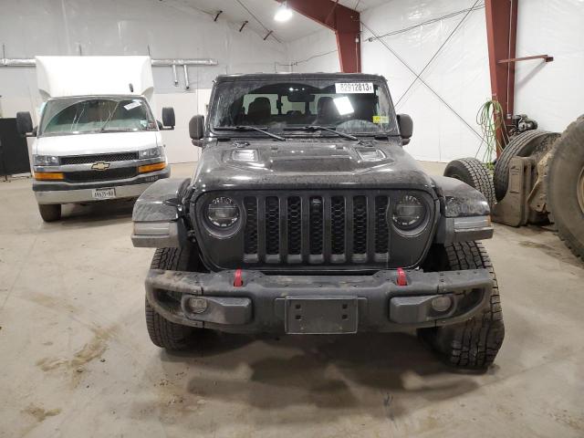 1C6JJTBG4ML623453 - 2021 JEEP GLADIATOR RUBICON BLACK photo 5