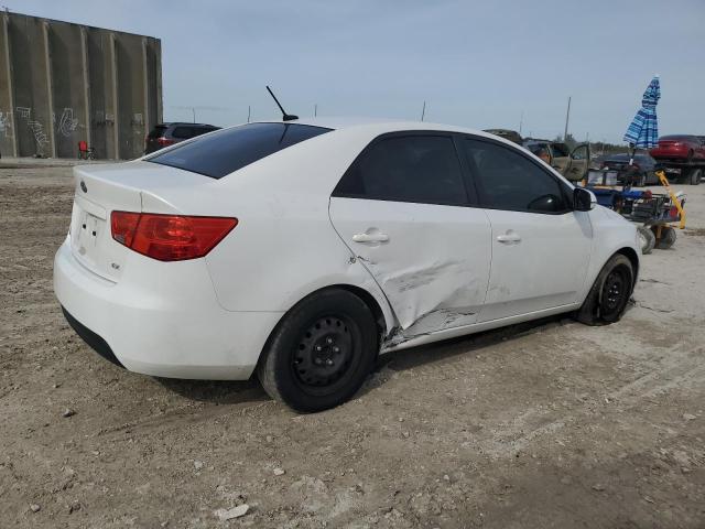 KNAFU4A29C5548539 - 2012 KIA FORTE EX WHITE photo 3