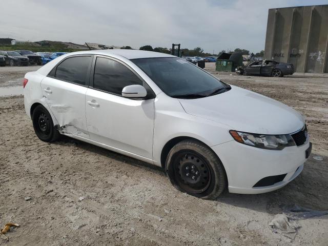 KNAFU4A29C5548539 - 2012 KIA FORTE EX WHITE photo 4