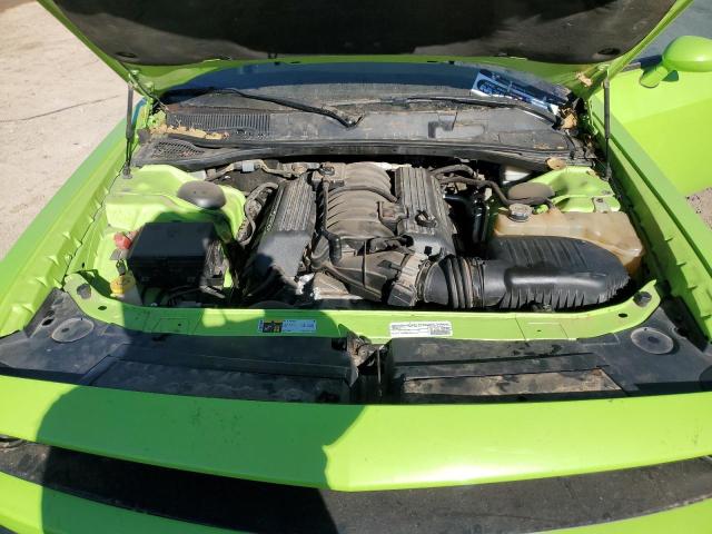 2C3CDZFJXFH711896 - 2015 DODGE CHALLENGER R/T SCAT PACK GREEN photo 11