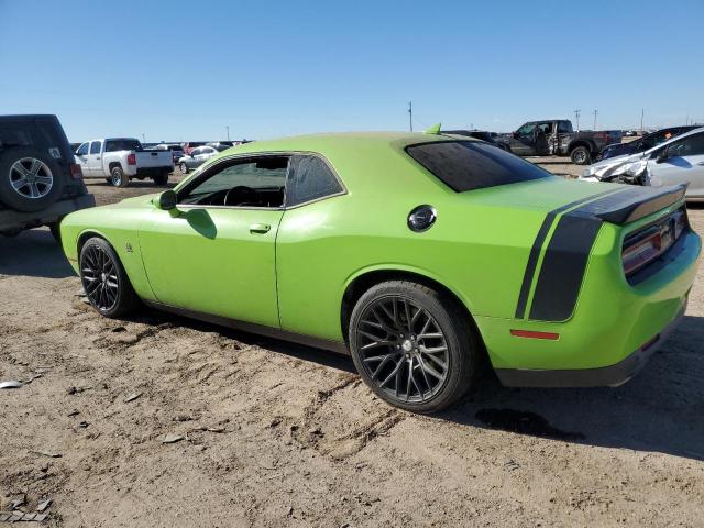 2C3CDZFJXFH711896 - 2015 DODGE CHALLENGER R/T SCAT PACK GREEN photo 2