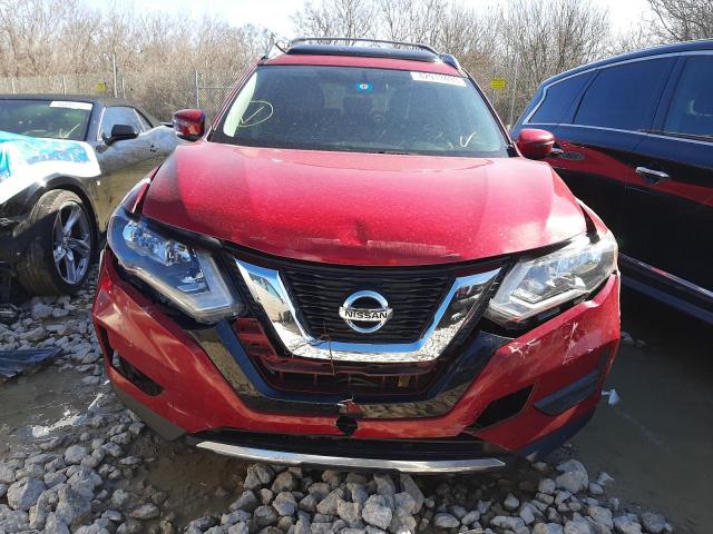 5N1AT2MT6HC773864 - 2017 NISSAN ROGUE S RED photo 5