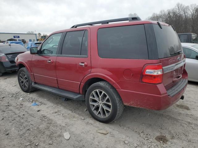 1FMJU1JT2GEF54060 - 2016 FORD EXPEDITION XLT RED photo 2