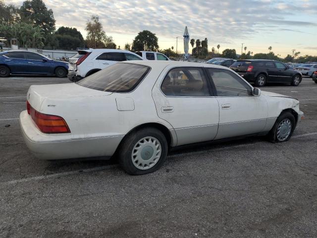 JT8UF11E8N0129576 - 1992 LEXUS LS 400 WHITE photo 3