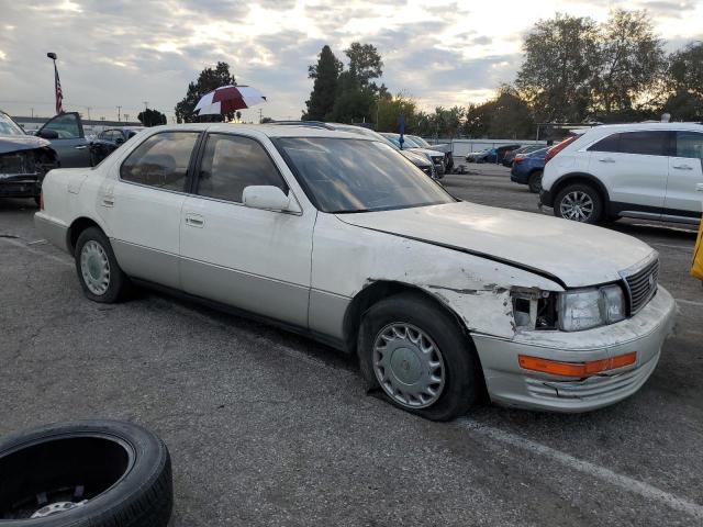 JT8UF11E8N0129576 - 1992 LEXUS LS 400 WHITE photo 4