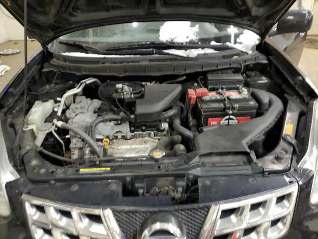 JN8AS5MV2CW363715 - 2012 NISSAN ROGUE S BLACK photo 11