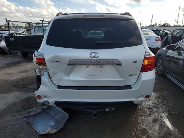 JTEES41A182025208 - 2008 TOYOTA HIGHLANDER WHITE photo 6