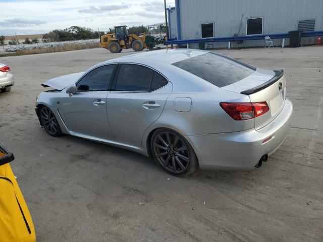 JTHBP262595005072 - 2009 LEXUS IS-F SILVER photo 2