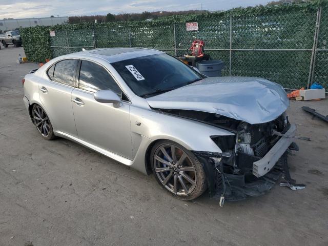 JTHBP262595005072 - 2009 LEXUS IS-F SILVER photo 4