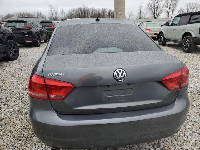 1VWBH7A39DC125034 - 2013 VOLKSWAGEN PASSAT SE GRAY photo 6