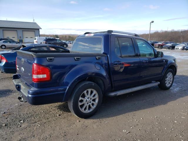 1FMEU53807UA26945 - 2007 FORD EXPLORER S LIMITED BLUE photo 3