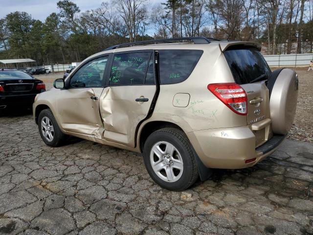 2T3BF4DV1AW060614 - 2010 TOYOTA RAV4 GOLD photo 2