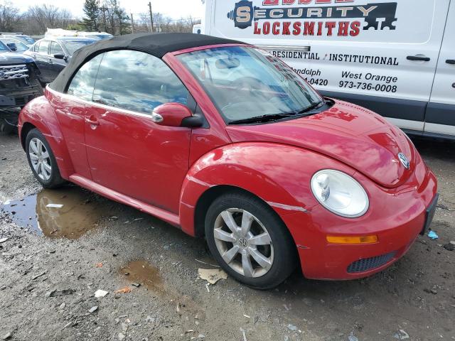 3VWPG31Y98M408986 - 2008 VOLKSWAGEN NEW BEETLE CONVERTIBLE S RED photo 4