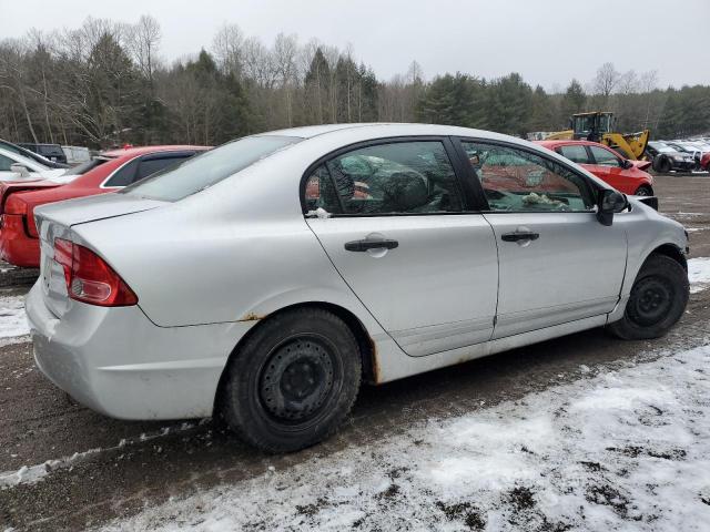 2HGFA16326H027348 - 2006 HONDA CIVIC DX VP SILVER photo 3