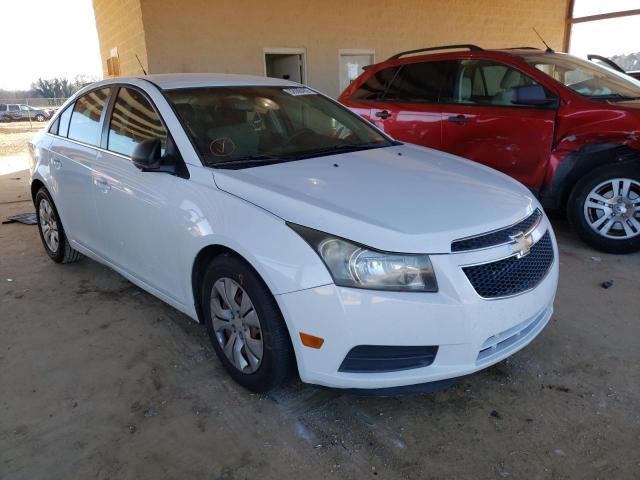 1G1PC5SH1C7292719 - 2012 CHEVROLET CRUZE LS WHITE photo 1