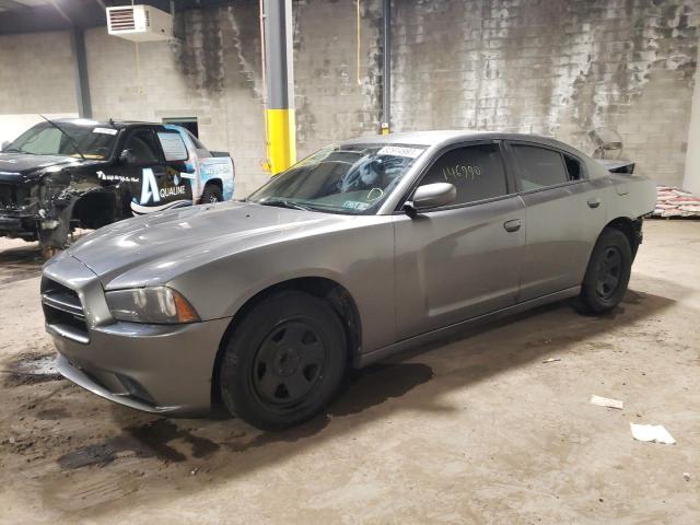 2C3CDXAG9CH295612 - 2012 DODGE CHARGER POLICE GRAY photo 1