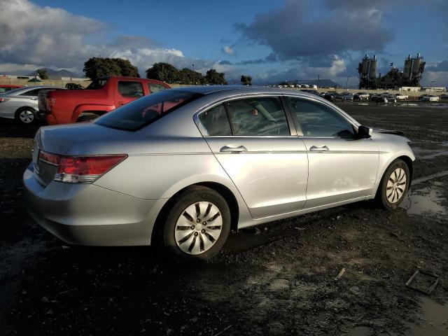 1HGCP2F32BA075173 - 2011 HONDA ACCORD LX SILVER photo 3