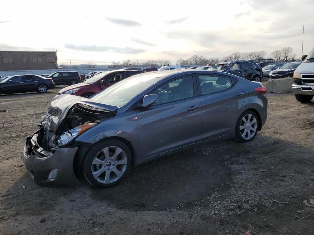 5NPDH4AE2DH290083 - 2013 HYUNDAI ELANTRA GLS GRAY photo 1