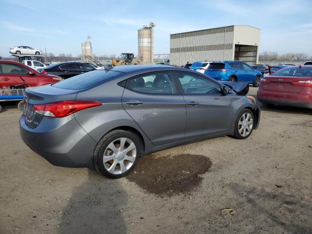 5NPDH4AE2DH290083 - 2013 HYUNDAI ELANTRA GLS GRAY photo 3