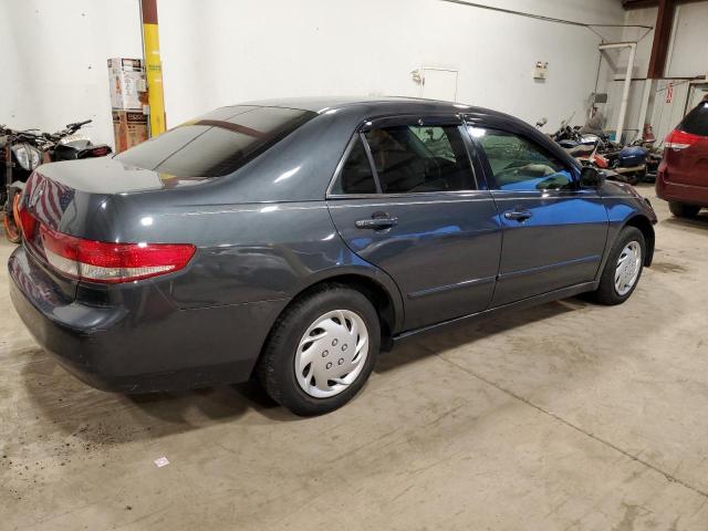 1HGCM56383A134917 - 2003 HONDA ACCORD LX GRAY photo 3