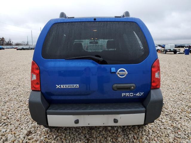 5N1AN0NW0EN808714 - 2014 NISSAN XTERRA X BLUE photo 6