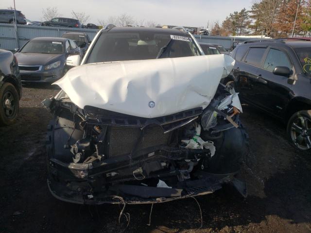 4JGDA5HB9EA394578 - 2014 MERCEDES-BENZ ML 350 4MATIC WHITE photo 5