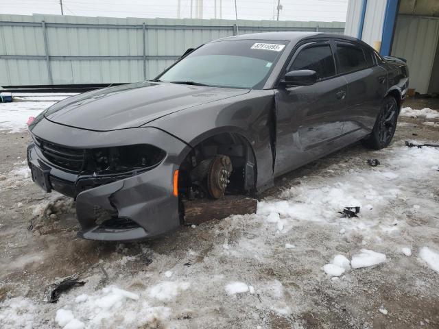 2C3CDXBG8NH231305 - 2022 DODGE CHARGER SXT GRAY photo 1