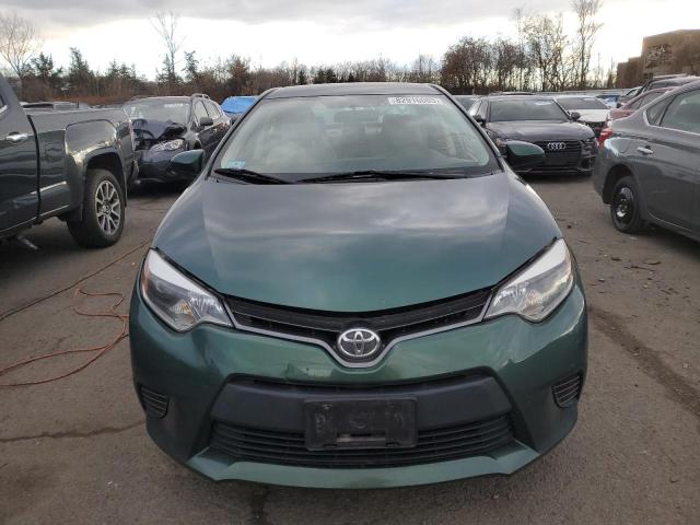 2T1BURHE2GC703360 - 2016 TOYOTA COROLLA L GREEN photo 5