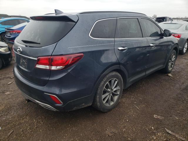 KM8SM4HF7KU299524 - 2019 HYUNDAI SANTA FE X SE BLUE photo 3