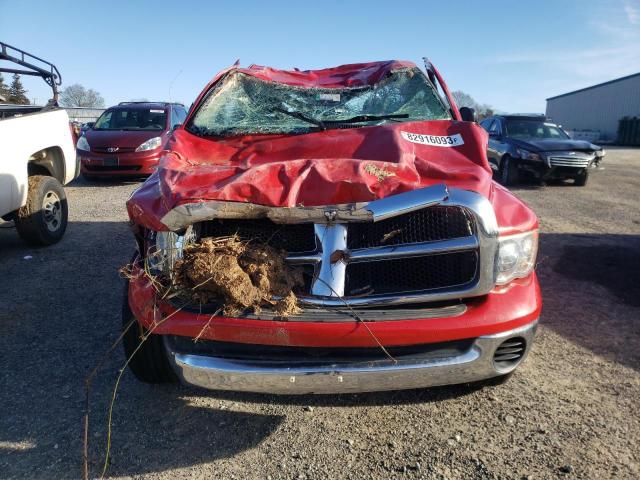 1D7HU16D85J502561 - 2005 DODGE RAM 1500 ST RED photo 5